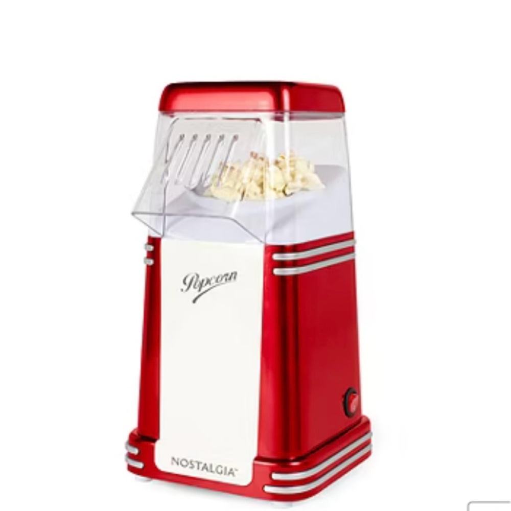 Nostalgia Red Hot Air Popcorn Maker